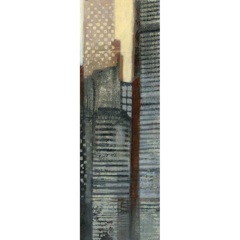 Urban Landscape III Gold Ornate Wood Framed Art Print with Double Matting by Wyatt Jr., Norman