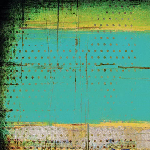 Corrugated I White Modern Wood Framed Art Print with Double Matting by Mountain, Ricki