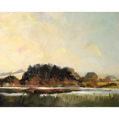 Flemish Winter IV Black Modern Wood Framed Art Print with Double Matting by Rutledge, Silvia