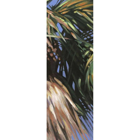 Wild Palm II Black Modern Wood Framed Art Print with Double Matting by Wilkins, Suzanne