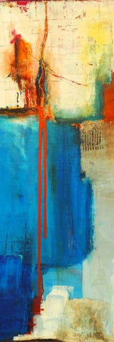 Fragile II White Modern Wood Framed Art Print with Double Matting by Ashley, Erin