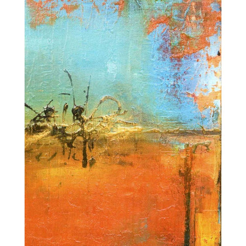 Tokyo II Gold Ornate Wood Framed Art Print with Double Matting by Ashley, Erin