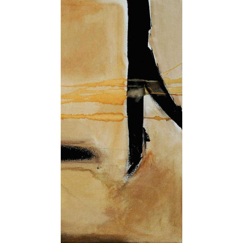 Shanghai II Black Modern Wood Framed Art Print with Double Matting by Ashley, Erin