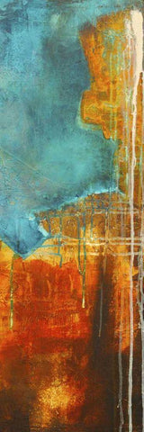 Emeralds Cave I Black Ornate Wood Framed Art Print with Double Matting by Ashley, Erin