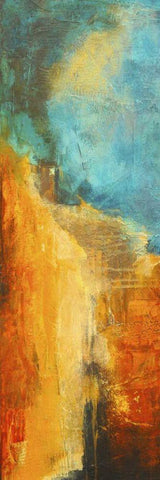 Emeralds Cave II Black Ornate Wood Framed Art Print with Double Matting by Ashley, Erin