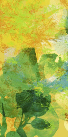 Teal and Silhouettes I Black Ornate Wood Framed Art Print with Double Matting by Mountain, Ricki