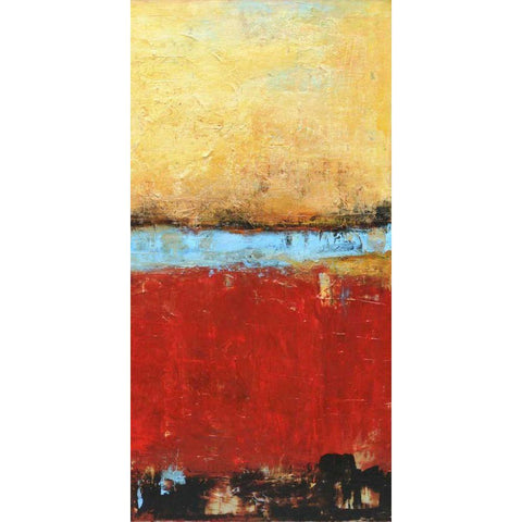 Golden Dawn II Gold Ornate Wood Framed Art Print with Double Matting by Ashley, Erin