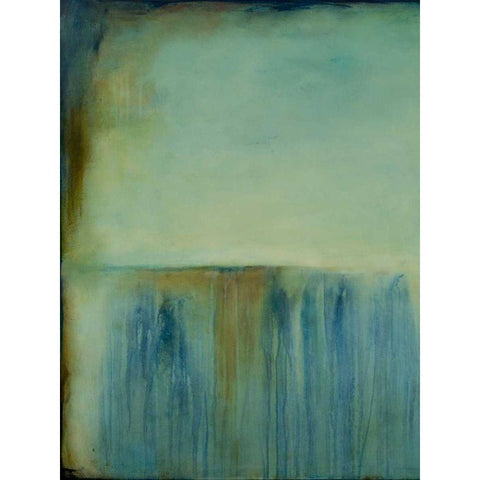 Whispering Souls I Black Modern Wood Framed Art Print by Ashley, Erin