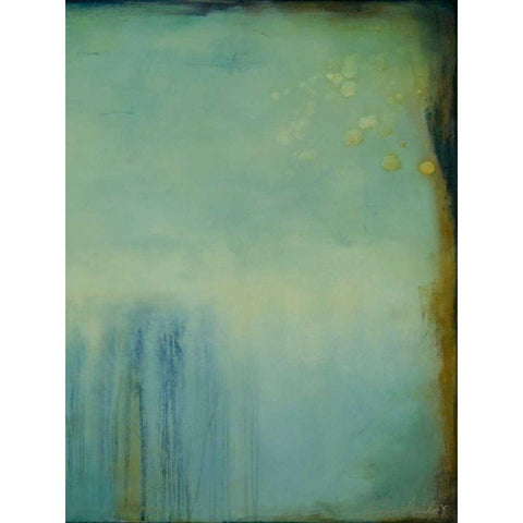 Whispering Souls II Black Modern Wood Framed Art Print by Ashley, Erin