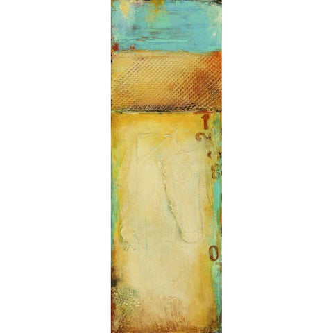 Old Island Harbor II White Modern Wood Framed Art Print by Ashley, Erin