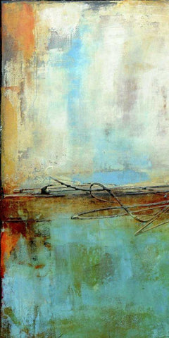 Urban East IV Black Ornate Wood Framed Art Print with Double Matting by Ashley, Erin