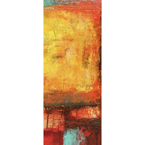 Inner Circle IV White Modern Wood Framed Art Print by Ashley, Erin