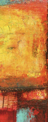 Inner Circle IV White Modern Wood Framed Art Print with Double Matting by Ashley, Erin