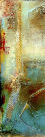 Urban Decay I White Modern Wood Framed Art Print with Double Matting by Ashley, Erin