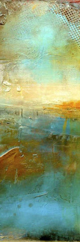 Urban Decay II White Modern Wood Framed Art Print with Double Matting by Ashley, Erin