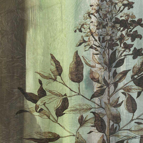 Painted Botanical IV White Modern Wood Framed Art Print with Double Matting by Butler, John
