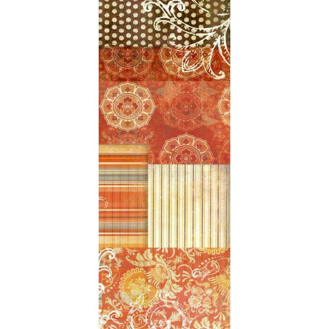 Bohemian Echo IV Gold Ornate Wood Framed Art Print with Double Matting by Higby, Jason