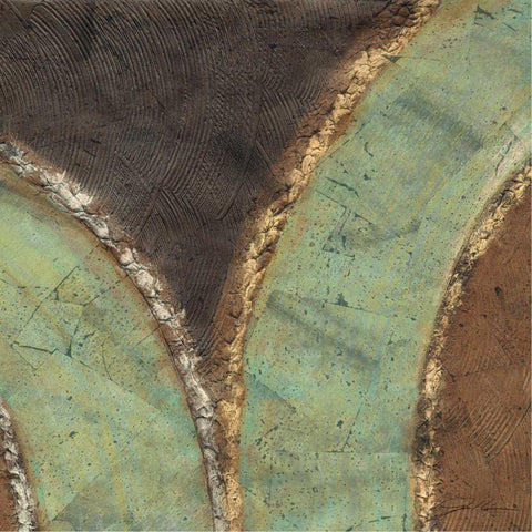 Pathways II Black Modern Wood Framed Art Print by Higby, Jason