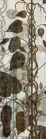 Climbers III White Modern Wood Framed Art Print with Double Matting by Burghardt, James