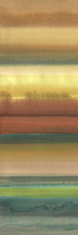 Ambient Sky I White Modern Wood Framed Art Print with Double Matting by Butler, John