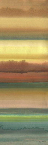 Ambient Sky II Black Ornate Wood Framed Art Print with Double Matting by Butler, John