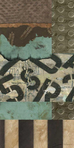 Urban Mix II White Modern Wood Framed Art Print with Double Matting by Higby, Jason