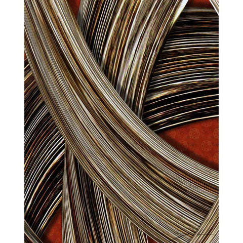 Tangle Tile I White Modern Wood Framed Art Print by Higby, Jason