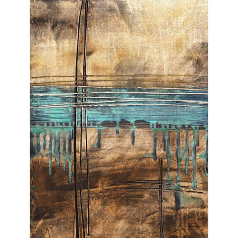 Expanse I Black Modern Wood Framed Art Print by Higby, Jason