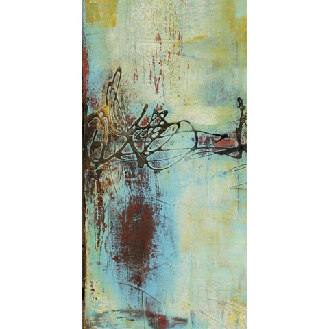 Gin House Blues I Gold Ornate Wood Framed Art Print with Double Matting by Ashley, Erin