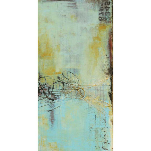 Gin House Blues II Black Modern Wood Framed Art Print by Ashley, Erin