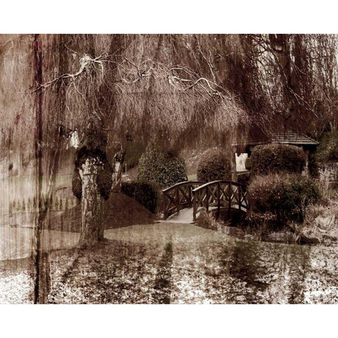 Constant I Black Modern Wood Framed Art Print with Double Matting by Harrington, Danielle