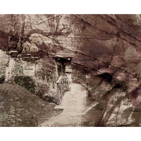 Constant II Gold Ornate Wood Framed Art Print with Double Matting by Harrington, Danielle