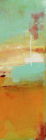 Sugar Bay II White Modern Wood Framed Art Print with Double Matting by Ashley, Erin