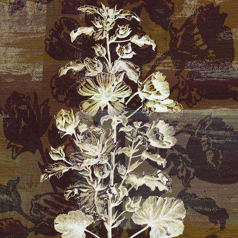 Prairie Mix IV Gold Ornate Wood Framed Art Print with Double Matting by Butler, John