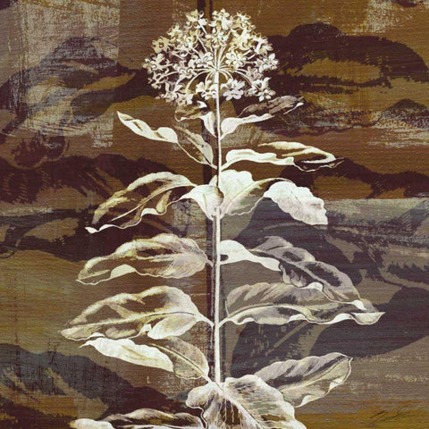 Prairie Mix VI Gold Ornate Wood Framed Art Print with Double Matting by Butler, John