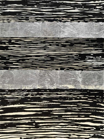 Shine a Light I White Modern Wood Framed Art Print with Double Matting by Avondet, Natalie