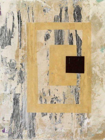 Nickels and Dimes I Black Ornate Wood Framed Art Print with Double Matting by Avondet, Natalie