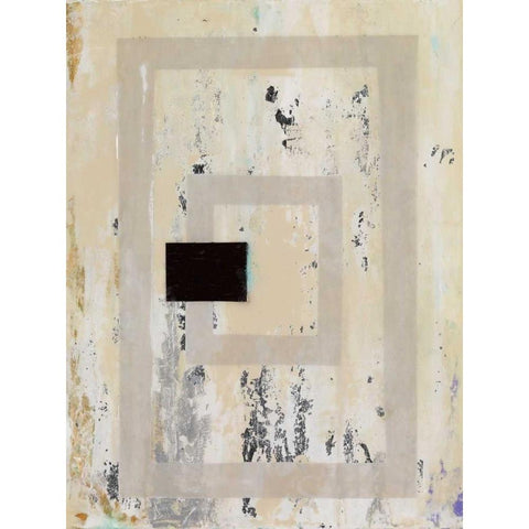 Nickels and Dimes II Black Modern Wood Framed Art Print with Double Matting by Avondet, Natalie