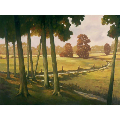 Morning Light I Black Modern Wood Framed Art Print by Reynolds, Graham