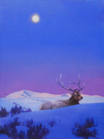 The Gift Black Ornate Wood Framed Art Print with Double Matting by Chapman, Julie T.