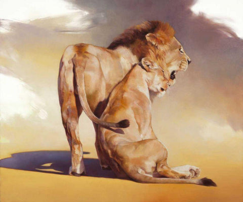 Afterglow Black Ornate Wood Framed Art Print with Double Matting by Chapman, Julie T.