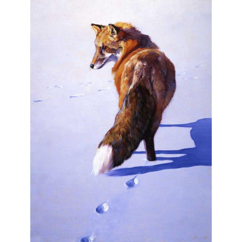 Morning News Black Modern Wood Framed Art Print by Chapman, Julie T.