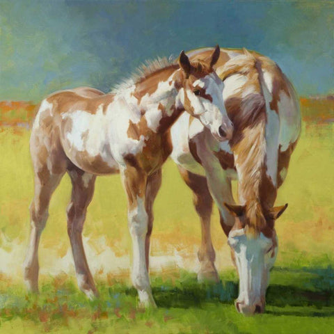 Abstract Art Black Ornate Wood Framed Art Print with Double Matting by Chapman, Julie T.