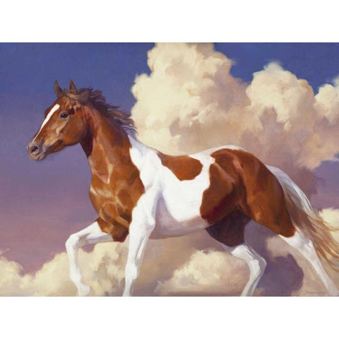 Flight without Wings Black Modern Wood Framed Art Print with Double Matting by Chapman, Julie T.