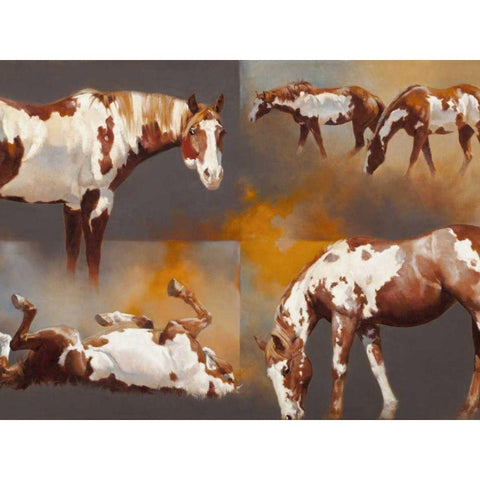 Coats of Paint White Modern Wood Framed Art Print by Chapman, Julie T.