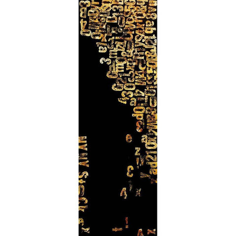 Stock I Black Modern Wood Framed Art Print with Double Matting by Ashley, Erin