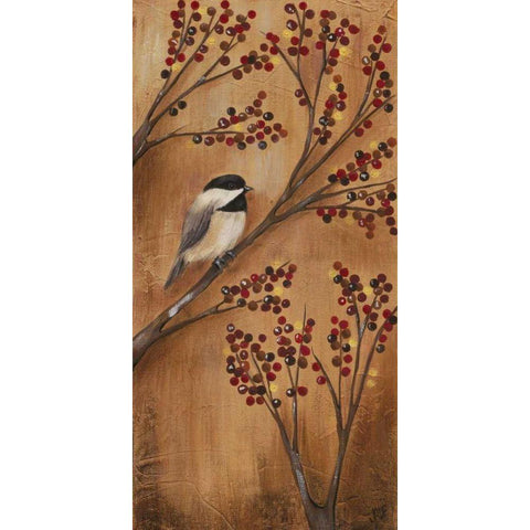 Plentiful II Black Modern Wood Framed Art Print with Double Matting by Reynolds, Jade