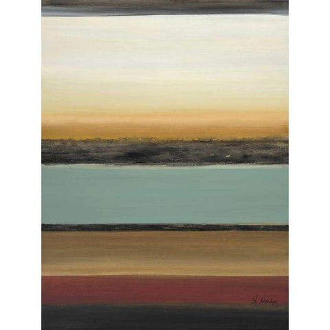 Arabian Night I White Modern Wood Framed Art Print by Green-Aldridge, W.