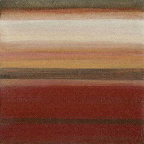 Soft Sand VI Black Modern Wood Framed Art Print with Double Matting by Green-Aldridge, W.