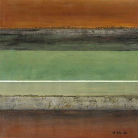 Infinity I Black Modern Wood Framed Art Print by Green-Aldridge, W.